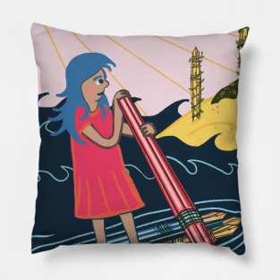 Six of Swords Pillow