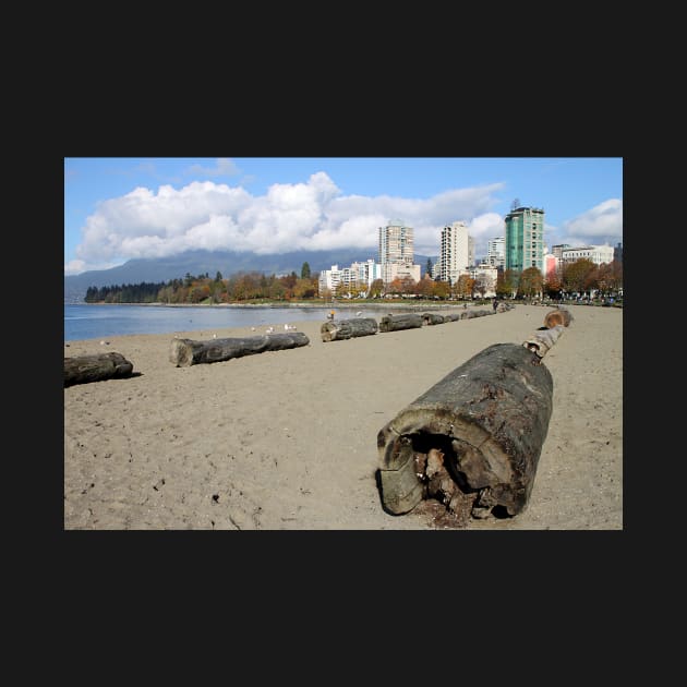 The Sands of English Beach, Vancouver City, Canada by Carole-Anne