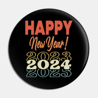 Happy New Year 2024 Pin