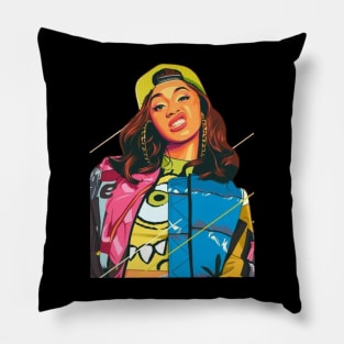 Cardi b Pillow