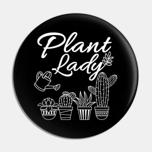 Plant Lady Plants Garden Wife Gift Pin