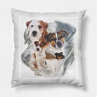 Jack Russell Montage Pillow