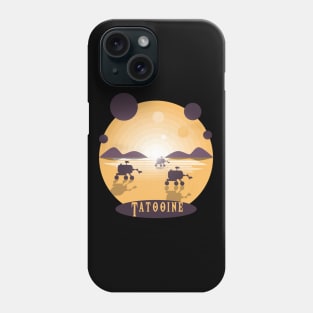 Visit Tatooine, Vintage, Retro, travel agent, movie, tatooine Phone Case