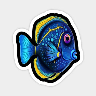 Blue Tang Smiling Magnet