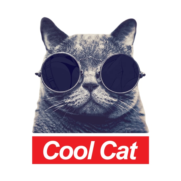 Cool Cat - Box Logo by geekers25