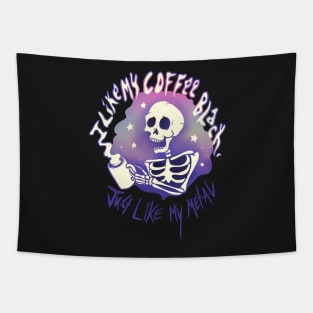 Black coffee Tapestry