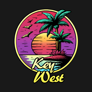 Key West summer sunset Sun T-Shirt