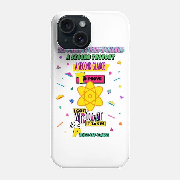 It's A Piece of Cake Phone Case by PopcornApparel