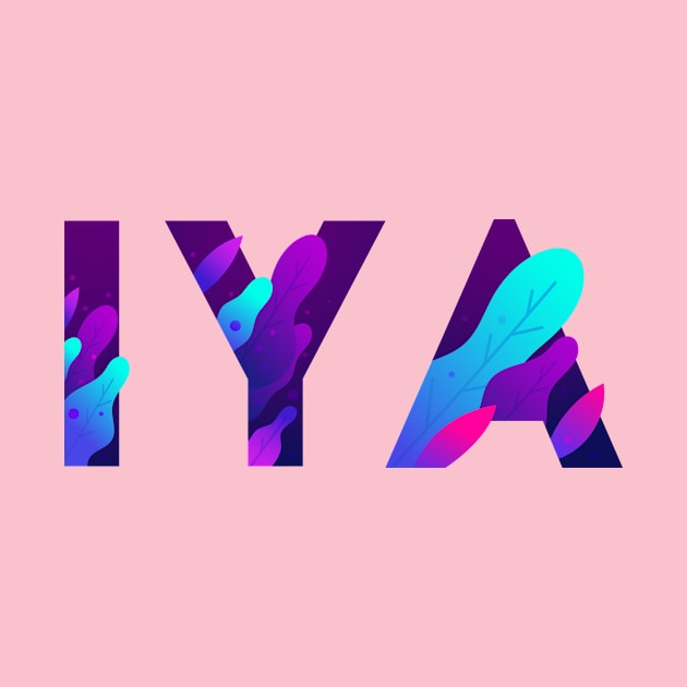 IYA LEAF COLORFUL by iya