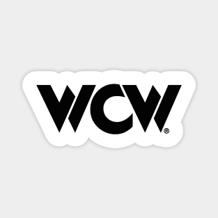 WCW Logo Magnet