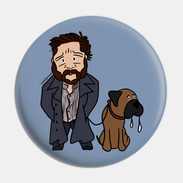 Alfie Solomons - Good Boy Pin by iseasilyamused