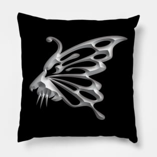 Wolf and butterfly 3d super soft blend drawing cute cool colorful Pillow