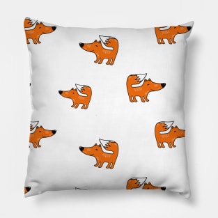 Fox pattern Pillow