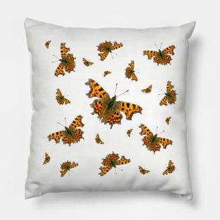 Comma  butterfly art work Pillow