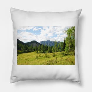 Scenery on Sella di Rioda Pillow