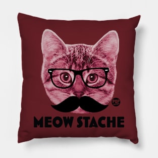 MEOW STACHE Pillow