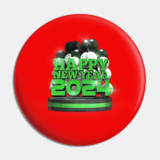 happy new year 2024 Pin