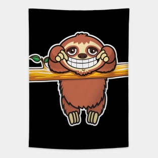 Sloth grin 2 Tapestry