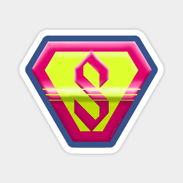 SUPERSHAW - emblem Magnet by Signalsgirl2112