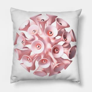 abstract virus-1 Pillow