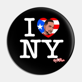 DJ Mike Marquez PR (Red) Pin