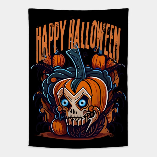 Halloween Tapestry by MckinleyArt