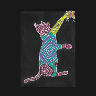 Abstract cat T-Shirt