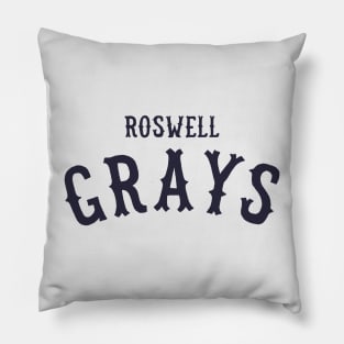 Roswell Grays Baseball Jersey Pillow