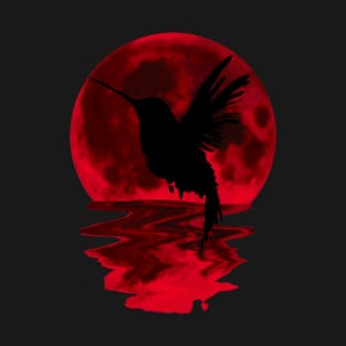 red moon bird T-Shirt