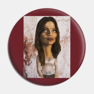 Ivana Milicevic - caricature Pin