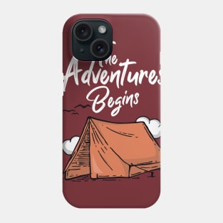 The adventures begins Phone Case