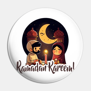 Ramadan Sharing Couple Pin