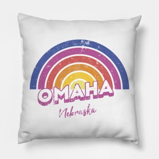 Omaha Nebraska Pillow