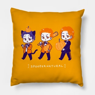 Spoopernatural Time Pillow