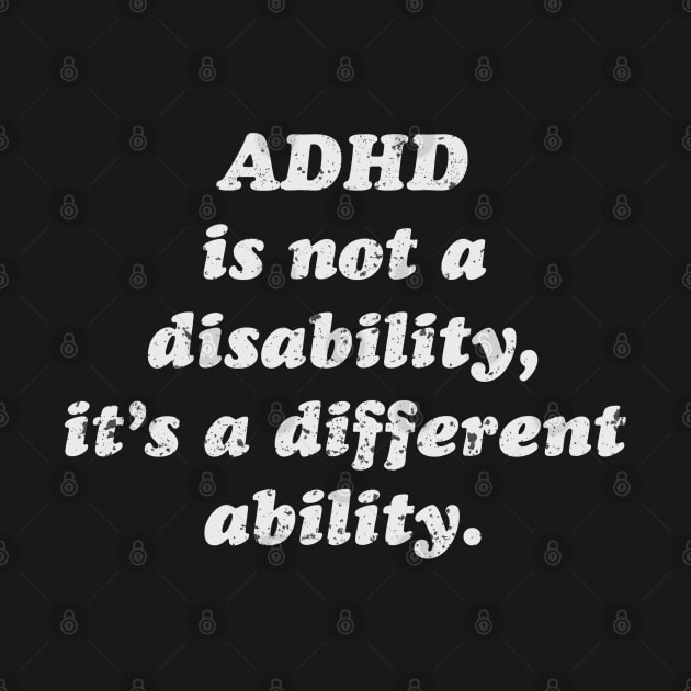 Adhd awareness by chicledechoclo