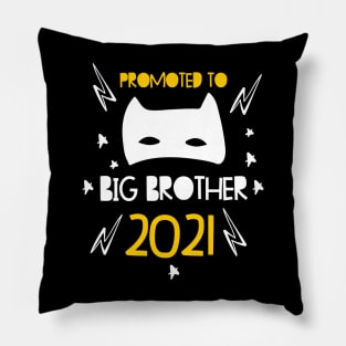 Promoted to Big brother superhero announcing pregnancy 2021 Pillow