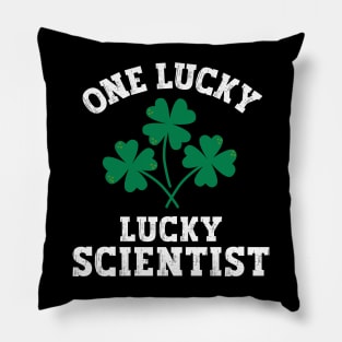 One lucky scientist Pillow