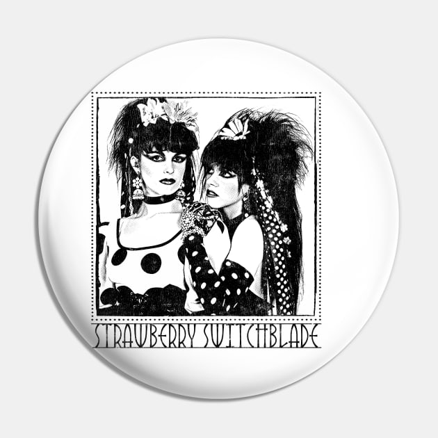 Strawberry Switchblade Pin by DankFutura