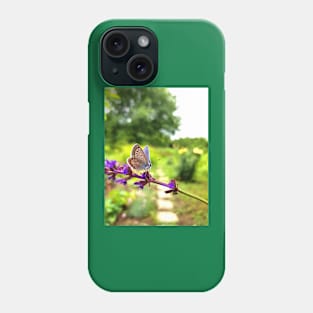 Butterfly in my garden, nature photography Phone Case