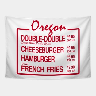 Oregon Burger Tapestry