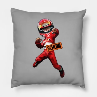 Michael Schumacher Pop art. Pillow