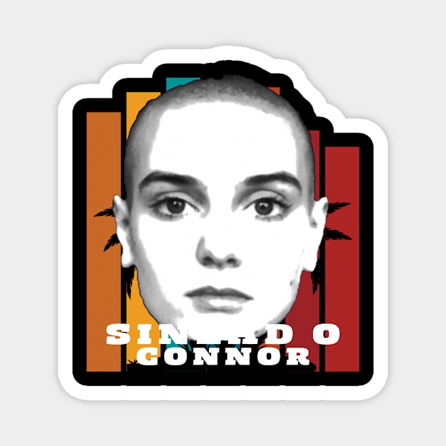 Sinead o connor summer Magnet by 2 putt duds