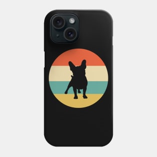 Vintage French Bulldog Retro Style Colors Dog Lovers Phone Case
