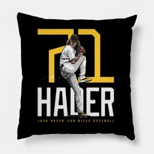 Josh Hader San Diego Bold Pillow