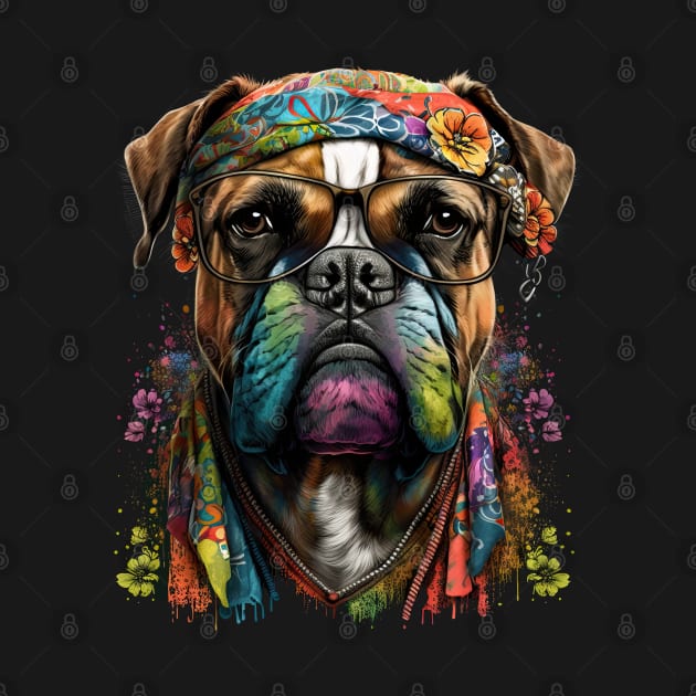 Boxer hippie by JayD World