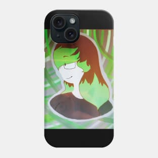 Girl in Green Phone Case