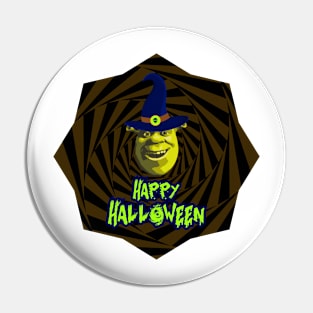 Funny Halloween Shrek Meme Pin