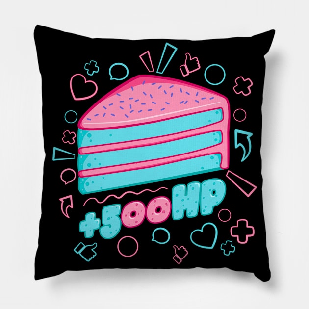 +500HP Colored Pillow by Tarasevi4