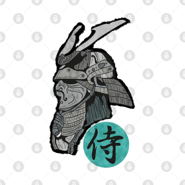 samurai by Swadeillustrations