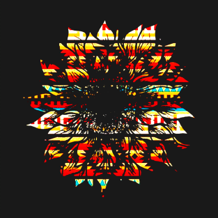 Native American Sunflower T-Shirt